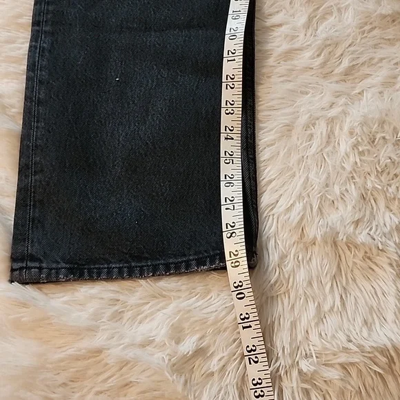 Agolde Los Angeles Black Denim Jeans - Picture 10 of 14